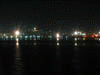 Ночной вид на порт г. Новороссийск